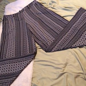 Patterned dress pants